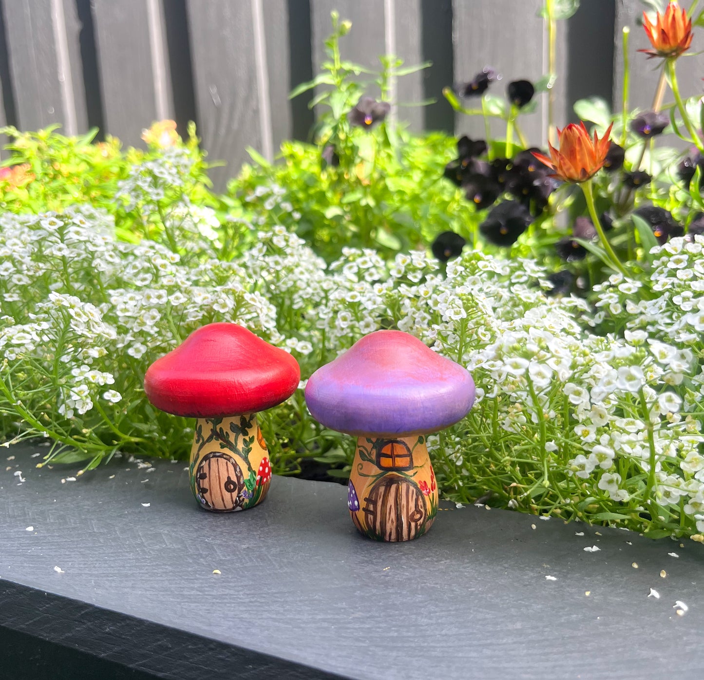 Toadstool Fairy House