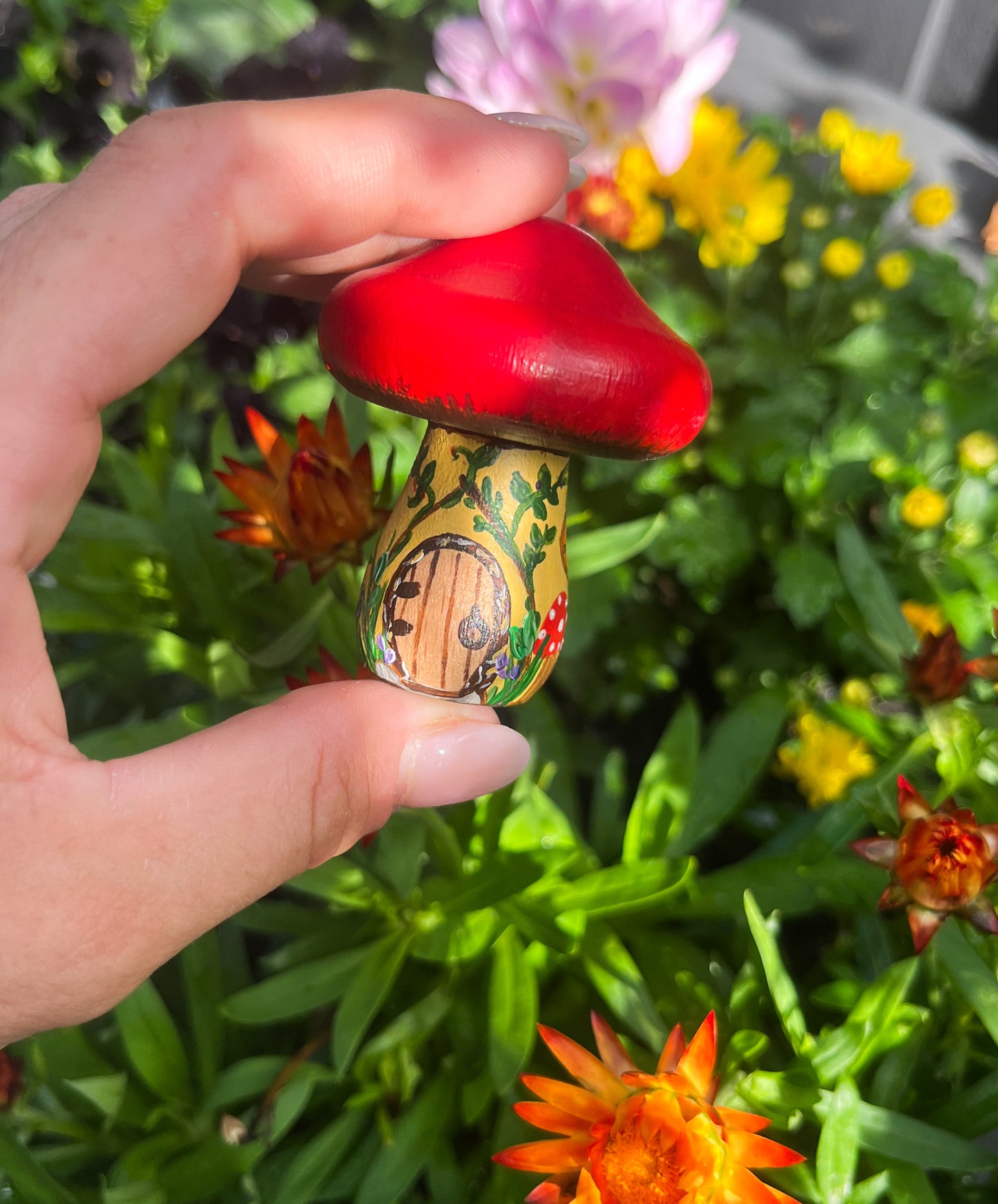 Toadstool Fairy House